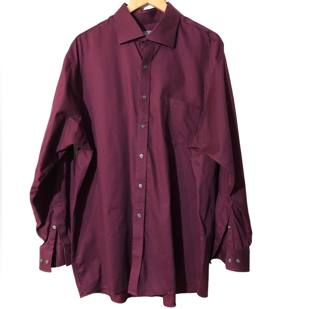 MICHAEL KORS Big Fit Airsoft Button Front Shirt